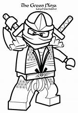 Coloring Ninjago Kai Pages Lego Zx Getcolorings sketch template
