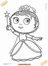 Coloring Super Pages Why Princess Presto Pdf Book sketch template