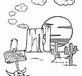 Coloring Pages Town Western Getdrawings West Wild Getcolorings sketch template