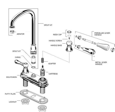 moen single lever kitchen faucet repair juamenocom