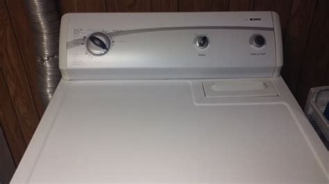 fixing  model  kenmore electric dryer youtube