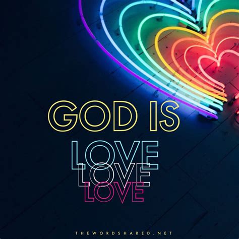 god  love  word shared