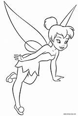Tinker Bell Coloring Pages Fairies Disney Fairy Printable Tinkerbell Drawings Print Barries Fictional Character Drawing Looking Face Down Disneyclips Flying sketch template