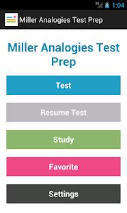 miller analogies test prep apps  google play