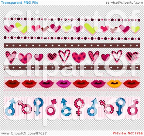 Royalty Free Rf Clipart Illustration Of A Digital Collage Of Heart