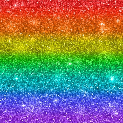 multicolor rainbow glitter background vector stock vector