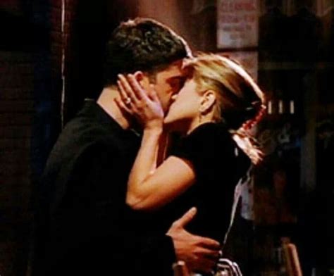 The Kiss To End All Kisses Ross And Rachel Friends Tv Friends Tv Show