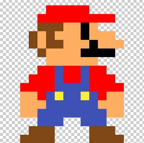 Luigi Super Mario Bros Pixel Art Png Clipart 8bit Color