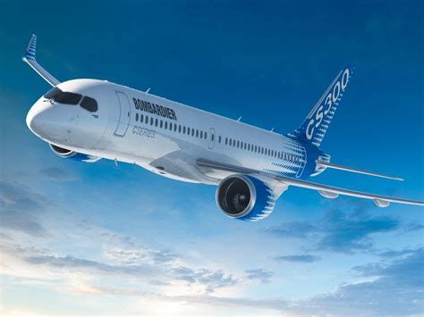 bombardier  series air canada order business insider