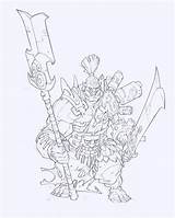 Character Guiton Kings Wrath Edouard Concept sketch template