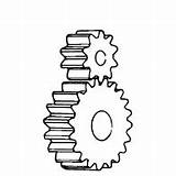 Gear Spur Types Gears Drawing Sketch Khk Paintingvalley Khkgears Smaller Meshing Select Click Pinion sketch template