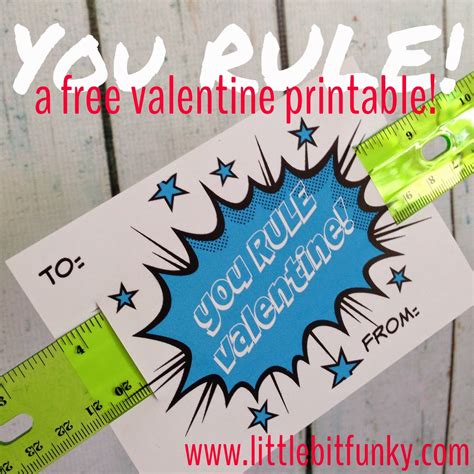 rule valentine  printable printable templates