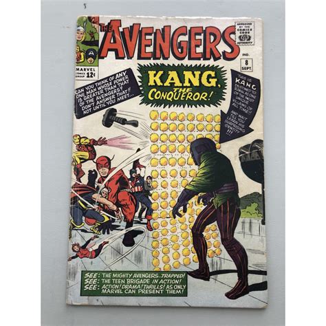 1964 The Avengers First Series Issue 8 Marvel Comic