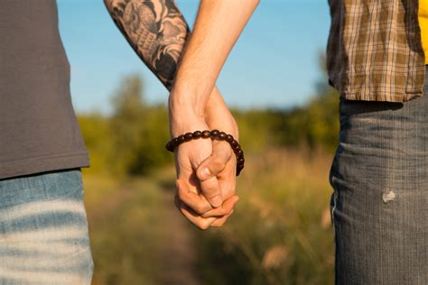 Image Of Two Men Holding Hands At Gay Wedding Samaritan Center