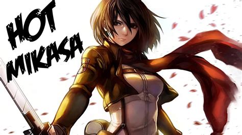 La Sexy De Mikasa Derrotando Grandes Titanes Atack On Titan Youtube