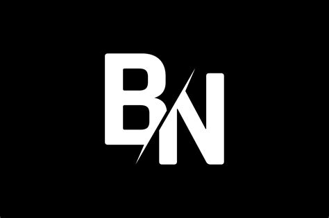 monogram bn logo design  logo design logo logo design