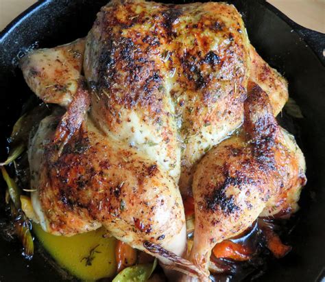 The English Kitchen Roasted Spatchcock Chicken