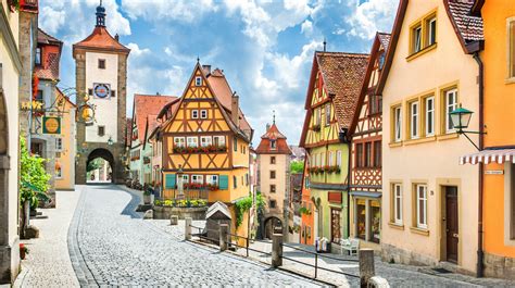 beautiful towns  bavaria germany