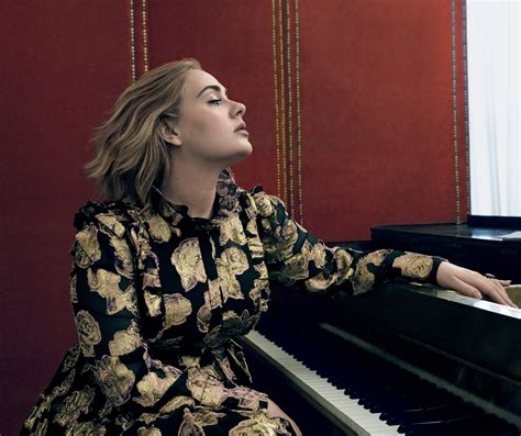 Adele In Spring S Fabulous Frocks Vogue