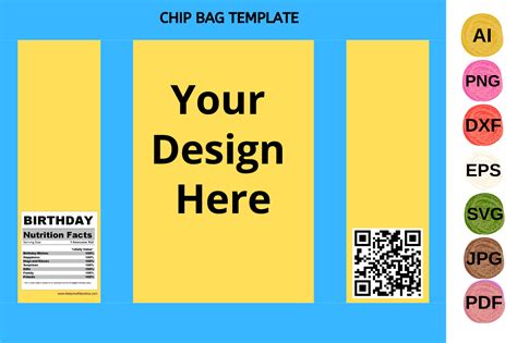 chip bag blank template  adore elite thehungryjpeg