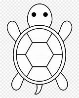 Turtle Coloring Easy Cute Pages Clipart Drawing Pinclipart Report sketch template