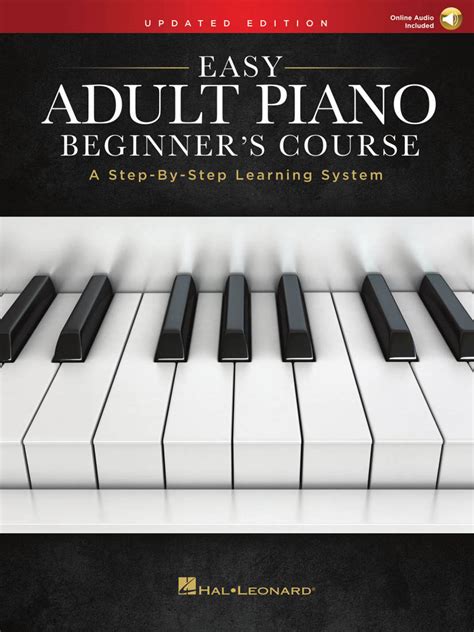 Hal Leonard Easy Adult Piano Beginner S Course Updated Edition Book
