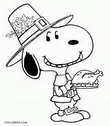 Coloring Thanksgiving Peanuts Pages Characters Brown Charlie Sheets Popular sketch template