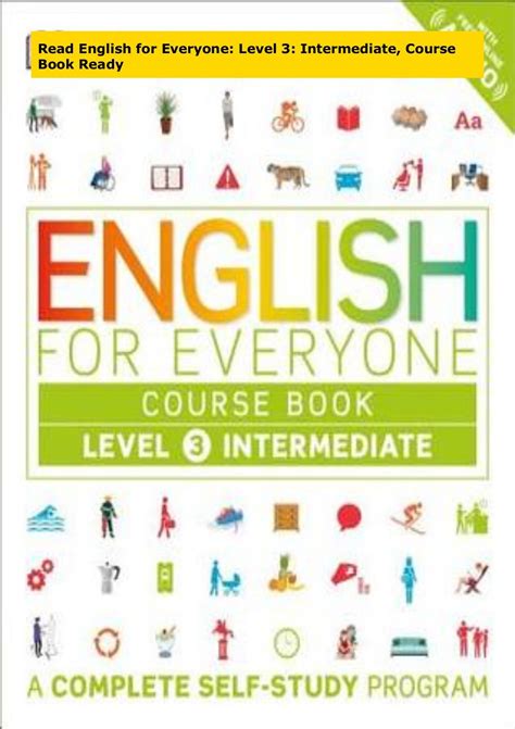read english   level  intermediate  book ready