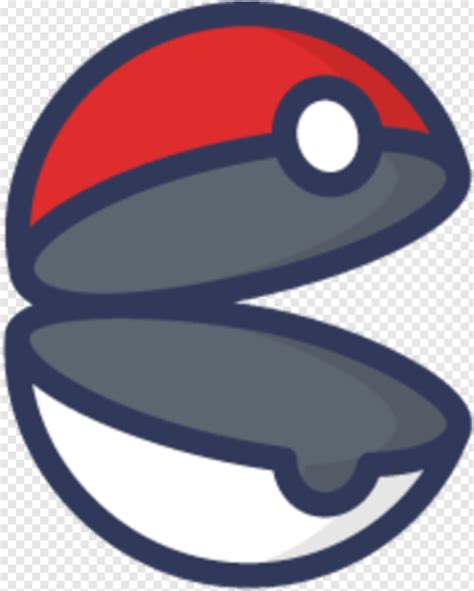 pokeball outline pokemon ball open drawing transparent png