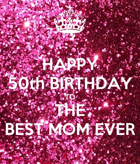 Happy 50th Birthday Mom Birthday Cards