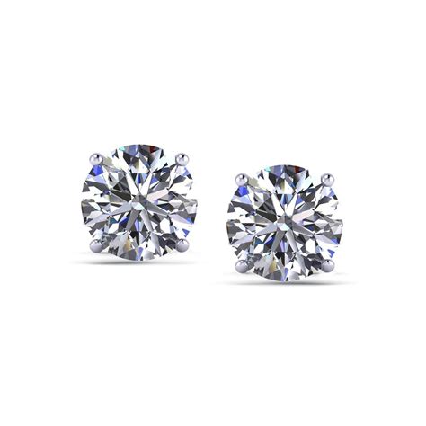 carat diamond stud earrings jewelry designs