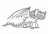 Dragon Train Coloring Pages Nadder Baby Kids sketch template