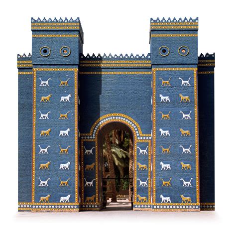 babylonian monuments facts ishtar gate dk find