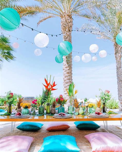 absolutely    beach party theme  mehendi  sangeet