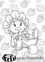 Fifi Flowertots Kleurplaten Pages Coloring Haar Fun Kids Kleurplaat sketch template
