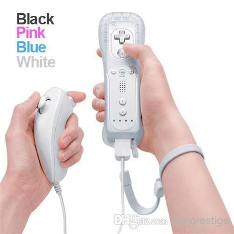 classic remote nunchuck controller silicone case  wii wii mini multi color white