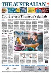 australian newspaper front pages  tuesday  september