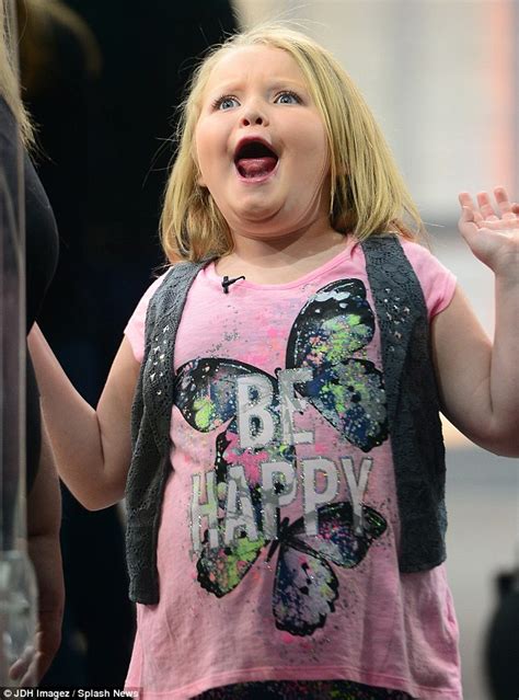 honey boo boo shows off new hair extensions on good morning america