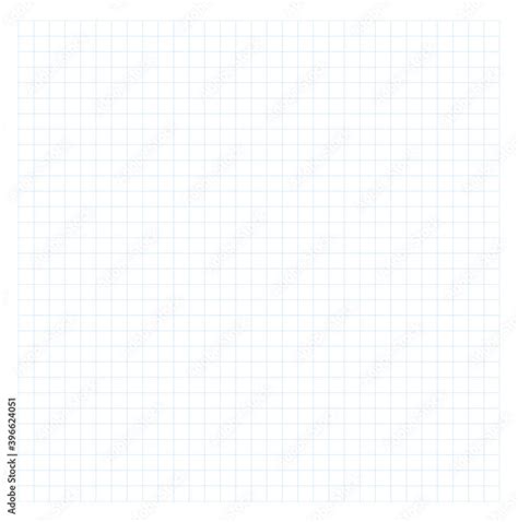 light blue square grid paper vector background math sheet blank