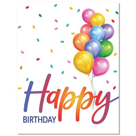 big happy birthday card hrdirect