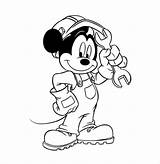 Mouse Coloring Mickey Pages Pdf Minnie Template Colouring Printable Print Repairing Vector Color Getcolorings sketch template