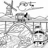 Railroad sketch template