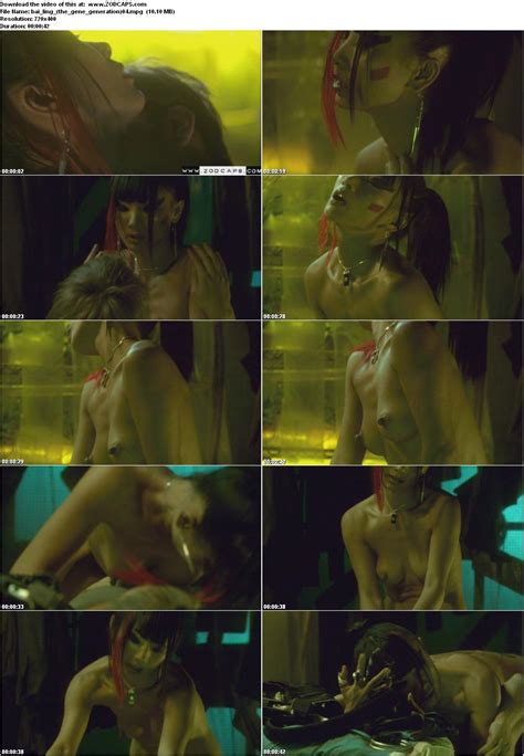 naked bai ling in the gene generation