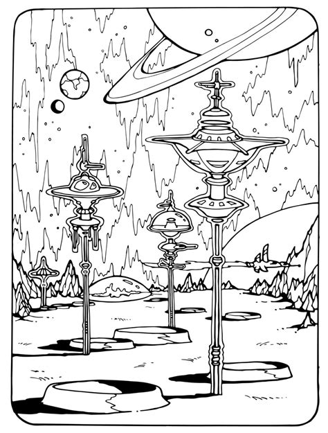 marvelous picture  outer space coloring pages albanysinsanitycom