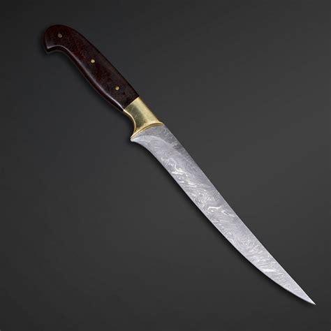 damascus fillet knife athena blades touch  modern