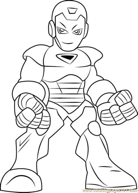 iron man coloring page  kids   super hero squad show