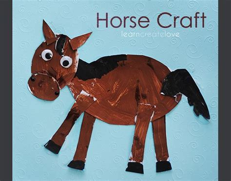 horse craft  cute horse inspired crafts  snacks  kids