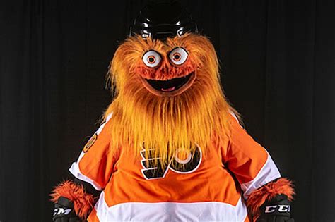 flyers weigh   gritty   mascot    gritty