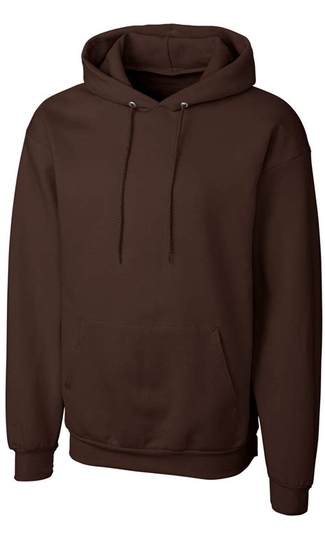 clique clique mens basics fleece pullover hoodie dark chocolate brown  walmartcom