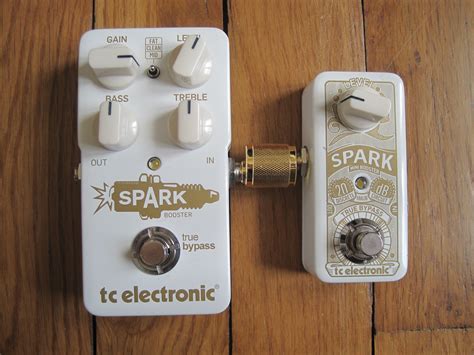 tc electronic spark mini booster review  spark   dark audiofanzine